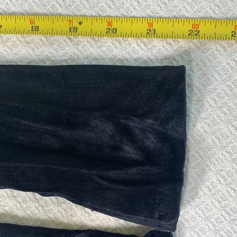 Two pair formal gloves- velvet above elbow and non velvet forearm length
